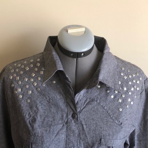 Olsenboye Button Down Long Sleeve Shirt - Picture 5 of 7